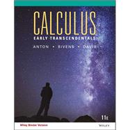 Calculus: Early...,Anton, Howard; Bivens, Irl...,9781118883822