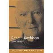 Donald Davidson by Edited by Kirk Ludwig, 9780521793827