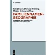 Familiennamengeographie by Heuser, Rita, 9783110223828