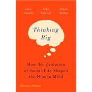 Thinking Big How the Evolution of Social Life Shaped the Human Mind by Gamble, Clive; Gowlett, John; Dunbar, Robin, 9780500293829