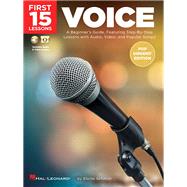 First 15 Lessons - Voice (Pop Singers' Edition) Book/Online Audio by Schmidt, Elaine, 9781540013842