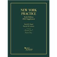 New York Practice, 6th, Student Edition, 2022 Supplement(Hornbooks) by Siegel, David D.; Connors, Patrick M., 9781685613860