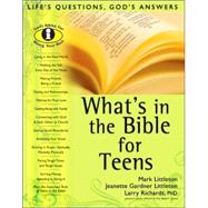 What's in the Bible for Teens by Littleton, Mark, 9780764203862