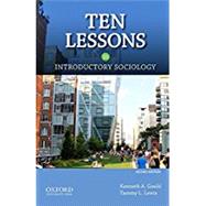 Ten Lessons in Introductory Sociology by Gould, Kenneth A.; Lewis, Tammy L., 9780190663865
