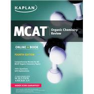Kaplan MCAT Organic Chemistry Review 2018-2019 by Kaplan Publishing, 9781506223865