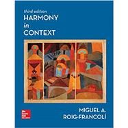 Loose Leaf for Harmony in Context by Roig-Francoli, Miguel, 9781260153866