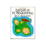 Elements of ML Programming, ML97 Edition by Ullman, Jeffrey D., 9780137903870