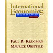 International Economics : Theory and Policy by Krugman, Paul R.; Obstfeld, Maurice, 9780321033871