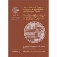 7th International Congress International Association of Engineering Geology, volume 5 by R. Oliveira, 9781040893876