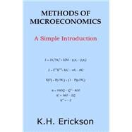 Methods of Microeconomics by Erickson, K. H., 9781502993878