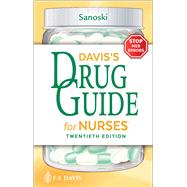 Davis's Drug Guide for Nurses by Sanoski, Cynthia A.; Vallerand, April Hazard, 9781719653879