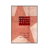 American Public Policy The Contemporary Agenda by Koven, Steven G.; Shelley II, Mack C.; Swanson, Bert E., 9780395713884