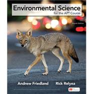 Strive for a 5: Preparing for the AP Environmental Science Exam by Friedland, Andrew; Relyea, Rick, 9781319533885