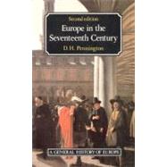 Europe in the Seventeenth Century by Pennington,Donald, 9780582493889