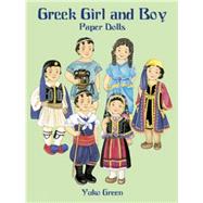 Greek Girl and Boy Paper Dolls by Green, Yuko, 9780486423890