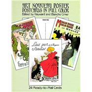 Art Nouveau Posters 24 Cards by Cirker, Hayward; Cirker, Blanche, 9780486243894