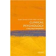 Clinical Psychology: A Very Short Introduction by Llewelyn, Susan; Aafjes-van Doorn, Katie, 9780198753896
