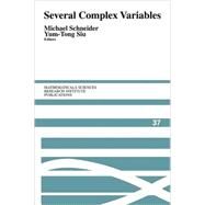 Several Complex Variables by Edited by Michael Schneider , Yum-Tong Siu, 9780521153898