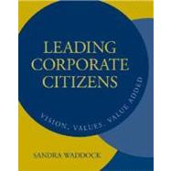 Leading Corporate Citizens by Waddock, Sandra, 9780072453904