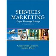 Services Marketing People, Technology, Strategy by Lovelock, Christopher H; Wirtz, Jochen, 9780134123905