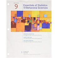 Bundle: Essentials of Statistics for The Behavioral Sciences, Loose-Leaf Version, 9th + MindTap Psychology, 1 term (6 months) Printed Access Card by Gravetter, Frederick J; Wallnau, Larry B.; Forzano, Lori-Ann B., 9781337593908