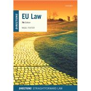 EU Law Directions by Foster, Nigel, 9780198853909