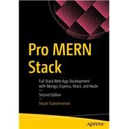 Pro Mern Stack by Subramanian, Vasan, 9781484243909
