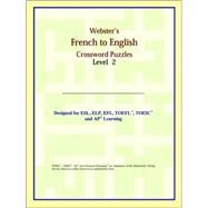 Webster's French to English Crossword Puzzles by ICON Reference, 9780497253912