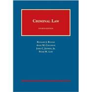 Criminal Law, 4th Edition by Bonnie, Richard J.; Coughlin, Anne M.; Jeffries Jr., John C.; Low, Peter W., 9781609303914