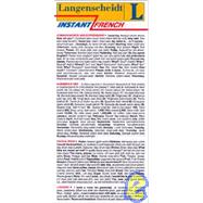 Instant Language Phrase Cards French by Langenscheidt Staff, 9780887293917