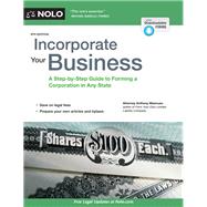 Incorporate Your Business by Mancuso, Anthony, 9781413323917