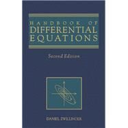 HANDBOOK OF DIFFERENTIAL EQUATIONS by ZWILLINGER, 9780127843919