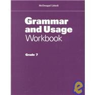 Grammar Usage Workbook by McDougal, Littell, 9780395863923
