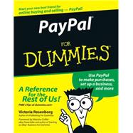 PayPal For Dummies by Rosenborg, Victoria; Collier, Marsha, 9780764583926