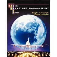 Basic Marketing Management by Dalrymple, Douglas J.; Parsons, Leonard J., 9780471353928