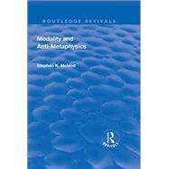 Modality and Anti-Metaphysics by McLeod,Stephen K., 9781138733930