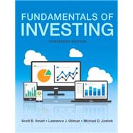 MyLab Finance with Pearson eText -- Access Card -- for Fundamentals of Investing by Smart, Scott B.; Gitman, Lawrence J.; Joehnk, Michael D., 9780134083933