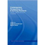 Contemporary Perspectives in E-Learning Research: Themes, Methods and Impact on Practice by Conole; Grainne, 9780415393935