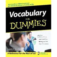 Vocabulary For Dummies by Rozakis, Laurie E., 9780764553936