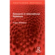 Research in International Relations by Trygve Mathisen, 9781032983936