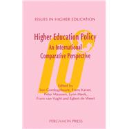 Higher Education Policy : An International Comparative Perspective by Goedegebuure, Leo; Kaiser, Frans; Maassen, Peter (CON); Goedegebuure, Leo; Kaiser, Frans; Maassen, Peter; Meek, Lynn; Vaght, Frans Van; Weert, Egbert De, 9780080423937