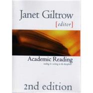 Academic Reading by Giltrow, Janet, 9781551113937