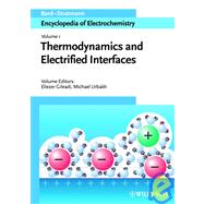 Thermodynamics and Electrified Interfaces by Bard, Allen J.; Stratmann, Martin; Gileadi, Eliezer; Urbakh, Michael, 9783527303939