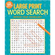 Large Print Word Search by Thunder Bay Press, 9781684123940