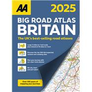 AA Big Road Atlas Britain 2025 Paperback by Publishing, AA, 9780749583941