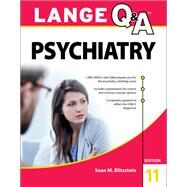 Lange Q&A Psychiatry, 11th Edition by Blitzstein, Sean, 9781259643941