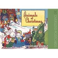 Animals at Christmas Postcard Book by BLUE LANTERN STUDIO, 9781595833945