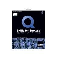 Q: Skills for Success Level 4 Reading and Writing Student Book with iQ Online Practice by Debra Daise & Charl Norloff, 9780194903950