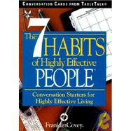 The 7 Habits of Highly Effective People: Conversation Cards from TableTalk: Conversation Starters for Highly Effective Living by U . S. Games Systems, Inc., 9781572813953