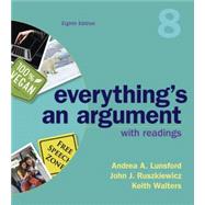 Everything's an Argument 8e & Documenting Sources in APA Style: 2020 Update by Unknown, 9781319353957